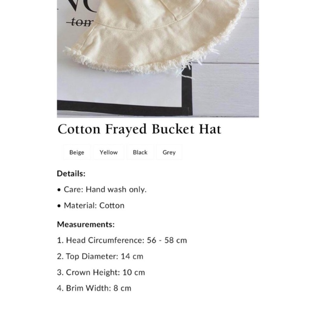 2️⃣  HATS ☀️ - Picture 9 of 13